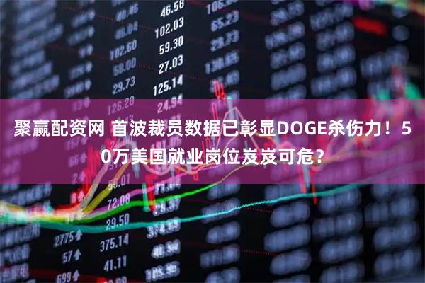 聚赢配资网 首波裁员数据已彰显DOGE杀伤力！50万美国就业岗位岌岌可危？